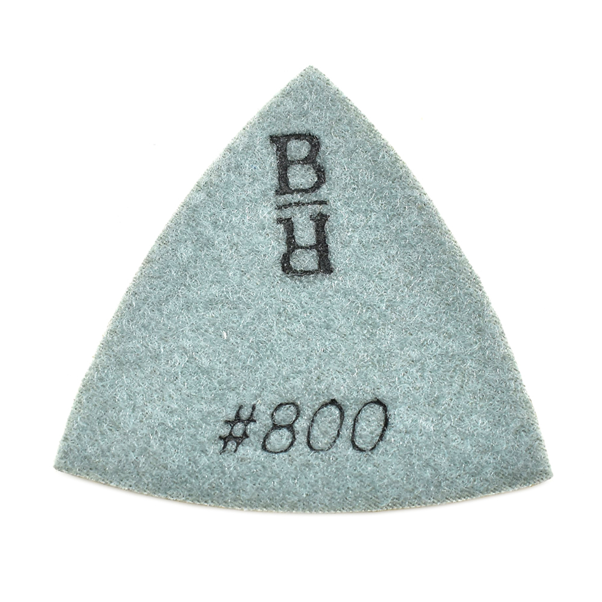Specialty Diamond BRTTD800 Oscillating Detail Diamond Triangular Dry Pad, 800 Grit Concrete Countertops